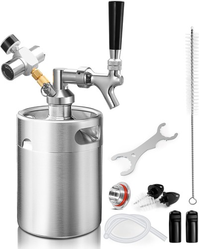 64oz mini keg - tap, system