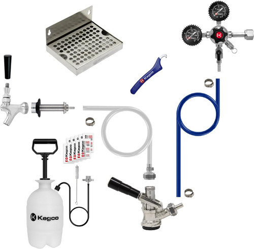 Ultimate door mount kegerator - door,
