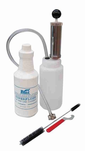 Beer tap line cleaning - tap,