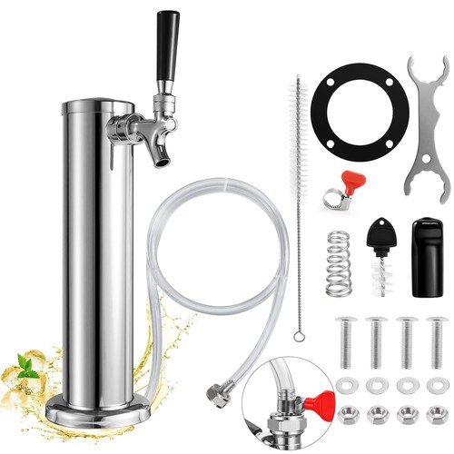 Stainless steel beer - steel, tower